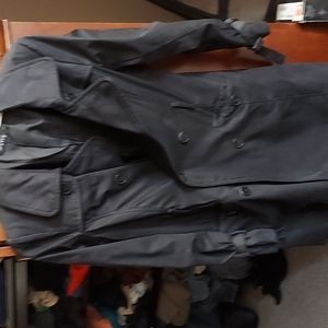 Long rain jacket lined